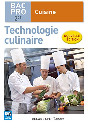 Technologie culinaire 2de Bac Pro Cuisine (2016) - Pochette élève