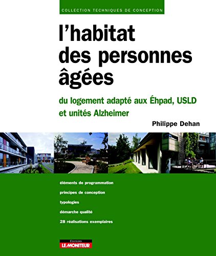 L'habitat des personnes âgées: Du Logement adapté aux Ehpad, USLD et unités Alzheimer