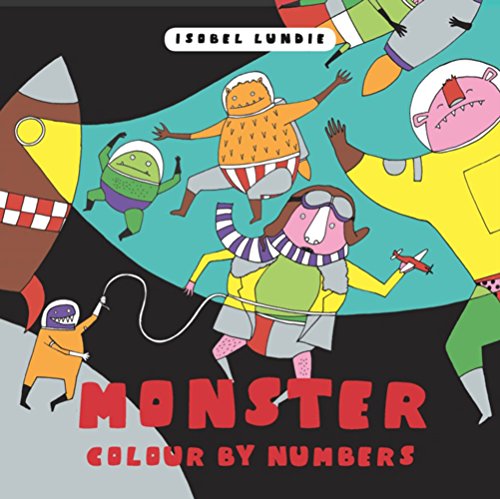 Colour By Numbers: Monster Mayhem