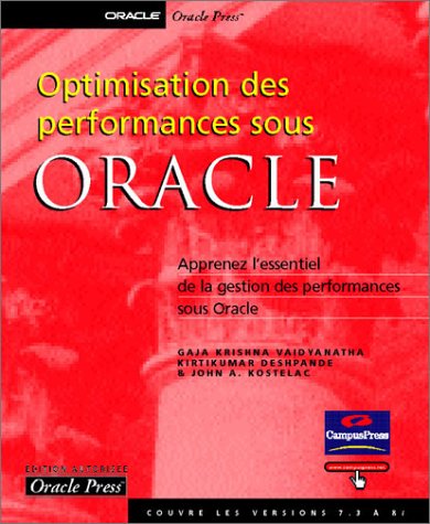 Optimisation des performances sous Oracle