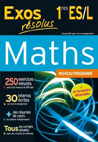 Exos résolus - Maths 1re ES/L