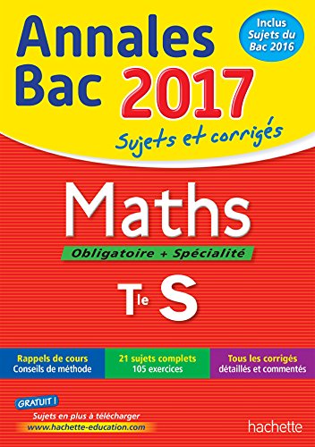 Annales Bac 2017 - Maths Term S
