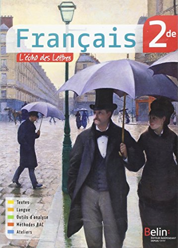 Français seconde 2015 - Livre de l'élève
