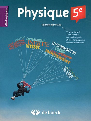 Physique 5e : Sciences générales