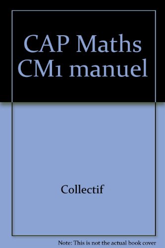 CAP Maths CM1 manuel