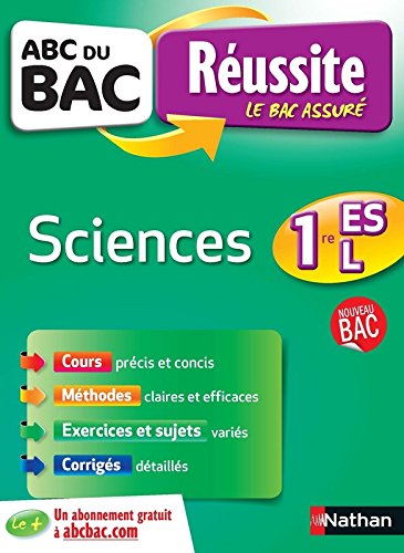 ABC du BAC Réussite Sciences 1re ES.L