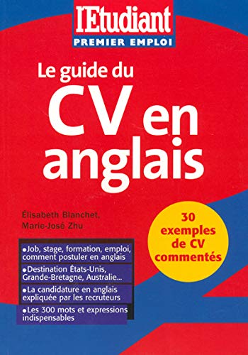 Le guide du CV en anglais 2003