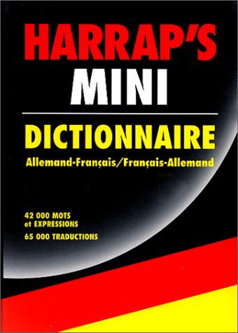 Harrap's mini. Dictionnaire Allemand-Français, Français-Allemand.