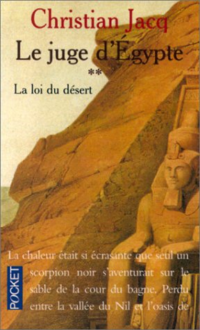 Le Juge d'Egypte, tome 2 : La Loi du désert