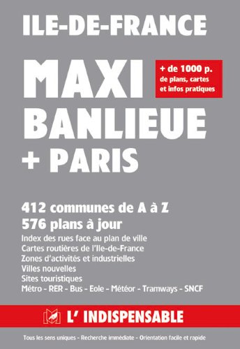 Plan de ville : Maxi banlieue de Paris