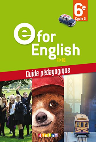 E for English 6e  - Guide pédagogique - version papier