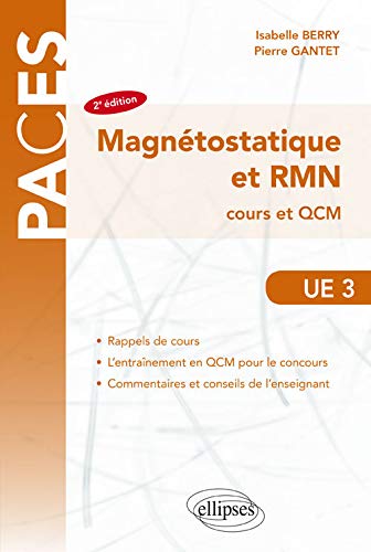 Magnétostatique et RMN Cours et QCM PACES UE3
