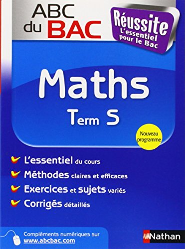 ABC du BAC Réussite Maths Term S