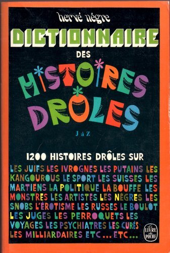 Dictionnaire des histoires droles J a Z