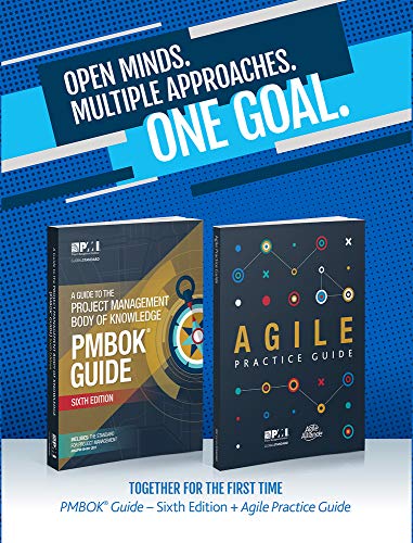 Open Minds Multiple Approaches One Goal : Pack en 2 volumes : A Guide to the Project Management Body of Knowledge PMBOK Guide ; Agile Practice Guide