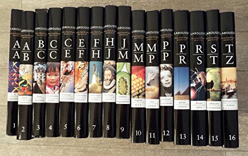Larousse encyclopédique universel en 16 volumes