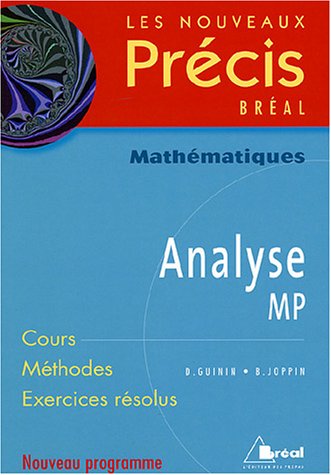 Mathématiques Analyse MP