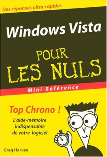 Windows Vista Mini Référence Pour les Nuls
