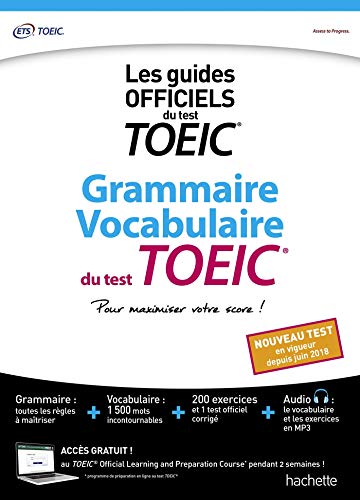 Grammaire Vocabulaire TOEIC® (conforme au nouveau test TOEIC® 2018)