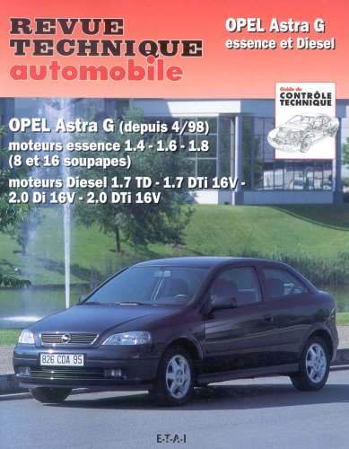 Rta 740.1 Opel Astra G Essence et Diesel Dep. 04/98