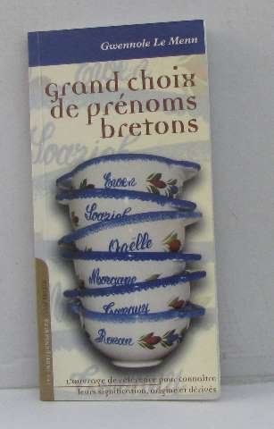 Choix de prénoms bretons