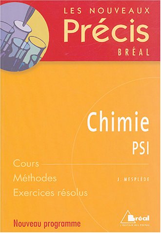 Chimie : PSI
