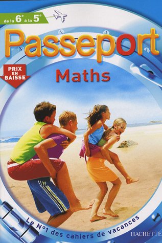 Passeport - Maths de la 6e à la 5e