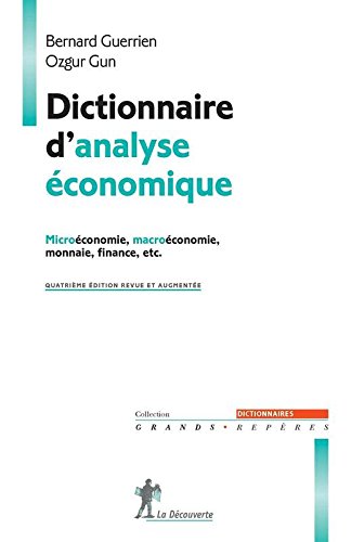Dictionnaire d'analyse économique