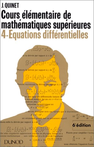 Mathématiques supérieures, cours élémentaire 4 : équations différentielles