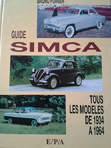 GUIDE SIMCA (1934-1964)