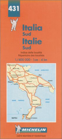 Carte routière : Italie Sud, N° 431