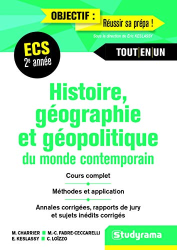Histoire Géographie et Géopolitique du Monde Contemporain 2e Année ECS