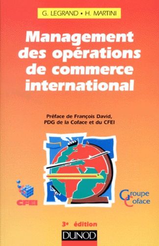 MANAGEMENT DES OPERATIONS DE COMMERCE INTERNATIONAL
