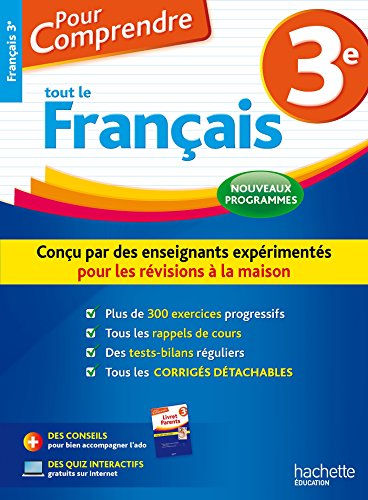 Pour Comprendre Français 3e - Nouveau programme 2016