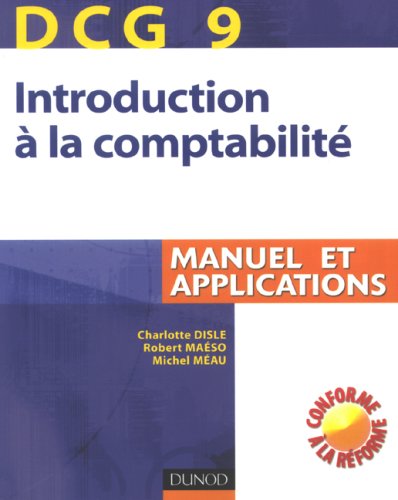 Introduction comptabilité DCG9 : Manuel et applications