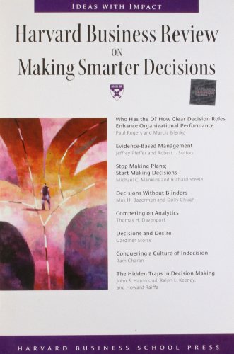 Harvard Business Review on Making Smarter Decisions