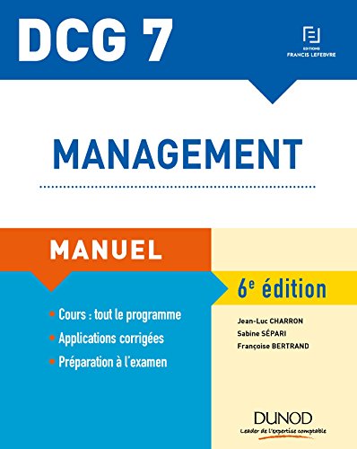 DCG 7 - Management - 6e éd. - Manuel