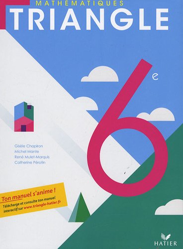 Mathématiques 6e : Programme 2008