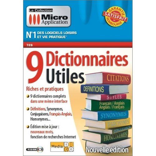 9 Dictionnaires Utiles