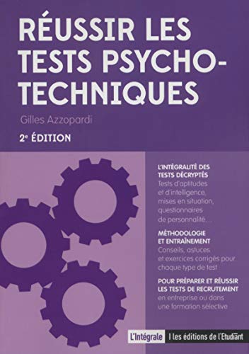 Réussir les tests psychotechniques 2e édition