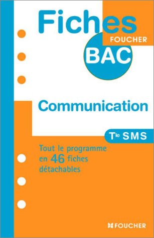 COMMUNICATION SMS (Ancienne édition)