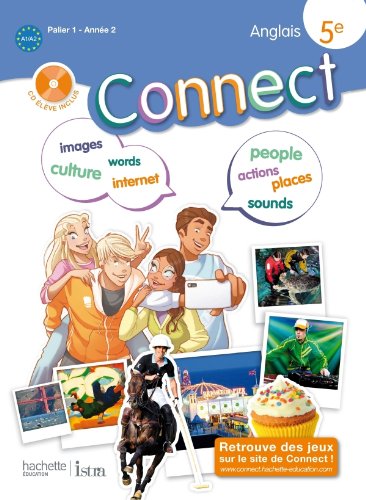 Connect 5e / Palier 1 anne 2 - Anglais - Livre de l'lve - Edition 2012