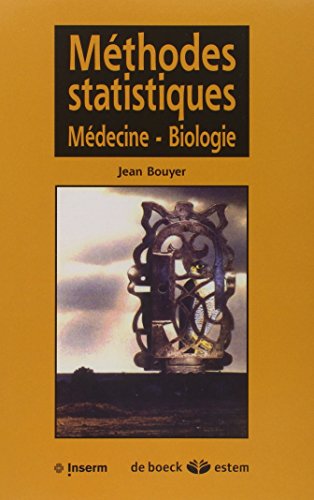 Méthodes statistiques : médecine-biologie