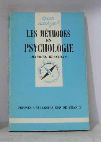 LES METHODES EN PSYCHOLOGIE
