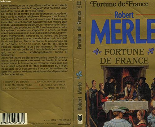 Fortune de France, tome 1