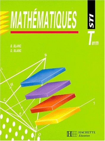 Mathématiques, Terminale STI