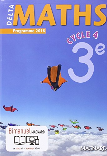 Maths 3e Cycle 4 Delta - Nouveau programme 2016