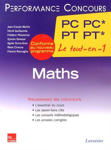 Maths 2e année PC PC* - PT PT*