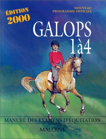 GALOPS 1 A 4. Programme officiel, Edition 2000