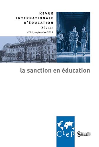 La sanction en éducation -  Revue internationale d'éducation sèvres 81